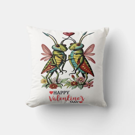 Fijne valentijnsdag kussen (Voorkant)