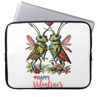 Fijne valentijnsdag laptop sleeve