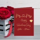 Fijne Valentijnsdag meneer en mevrouw Feestdagen Kaart