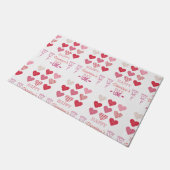 Fijne valentijnsdag mijn liefde deurmat (Schuin)