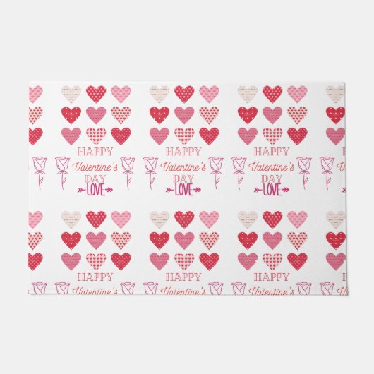 Fijne valentijnsdag mijn liefde deurmat (Voorkant)