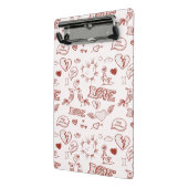 Fijne Valentijnsdag Mini Klembord (Angled2)