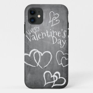 Fijne Valentijnsdag op een krijgsraad iPhone 11 Hoesje