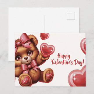 Fijne Valentijnsdag Ourson -6 Briefkaart