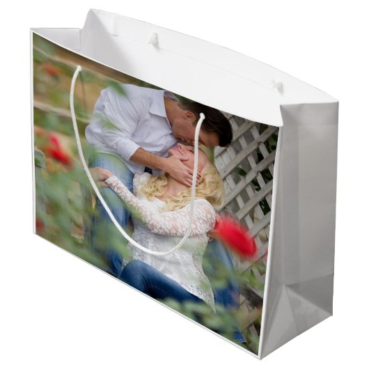 Fijne Valentijnsdag persoonlijke cadeautas (Achterkant Gekanteld)