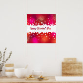 Fijne Valentijnsdag — Poster afdrukken (Keuken)