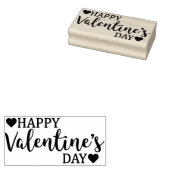 Fijne Valentijnsdag Rubberstempel Rubberstempel (Gestempeld)