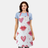 Fijne Valentijnsdag! Schort (Gedragen)