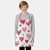 Fijne Valentijnsdag! Schort (Gedragen)