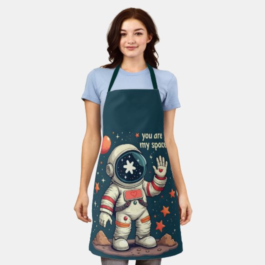 Fijne Valentijnsdag! Schort (Gedragen)