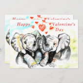 Fijne Valentijnsdag - Schudweesjes - Romantisch (Voorkant / Achterkant)