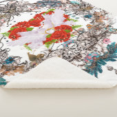 Fijne valentijnsdag sherpa deken (3/4)