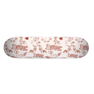 Fijne Valentijnsdag Skateboard