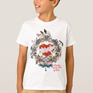 Fijne valentijnsdag t-shirt
