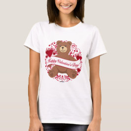 Fijne Valentijnsdag! Teddy Bear T-shirt