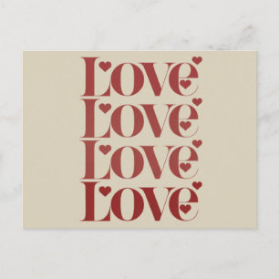 Fijne Valentijnsdag Valentijn Koppel Briefkaart