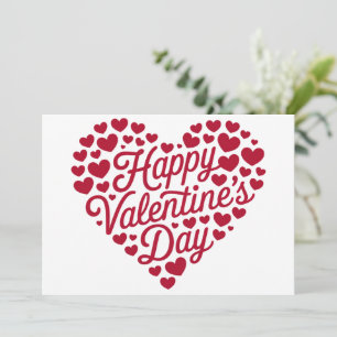 Fijne Valentijnsdag Valentijn Liefde Hart Kaart