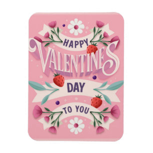 Fijne Valentijnsdag voor jou Magneet