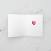 Fijne Valentijnsdag voor vrienden Wenskaart Bedankkaart (Binnen)