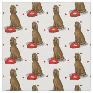 Fijne Valentijnsdag word Mine Irish Setter (rood 1 Stof
