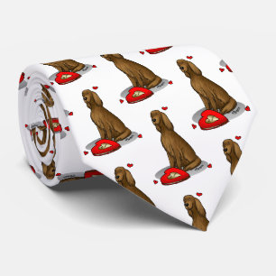 Fijne Valentijnsdag word Mine Irish Setter (rood 1 Stropdas