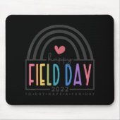 Fijne Velddag 2022 regenboogritten op de leuke dag Muismat (Voorkant)