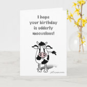 Fijne verjaardag Bull! Kaart (Gele Bloem)