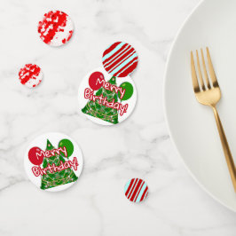 Fijne verjaardag confetti