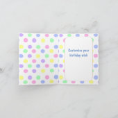 Fijne verjaardag Corgi Cartoon Kaart (Binnen)