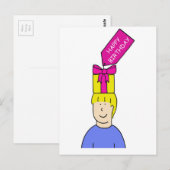 Fijne verjaardag Haarstylist Briefkaart (Voorkant / Achterkant)