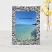 Fijne verjaardag Kaart (Gele Bloem)