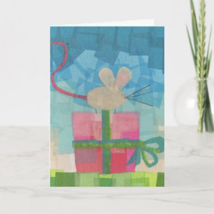 Fijne verjaardag, Little Mouse Birthday Kaart