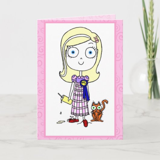 Fijne verjaardag, schatje! kaart (Voorkant)