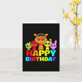 Fijne verjaardag Sprunky! _ Oren Simon Pinki Raddy Kaart (Gele Bloem)