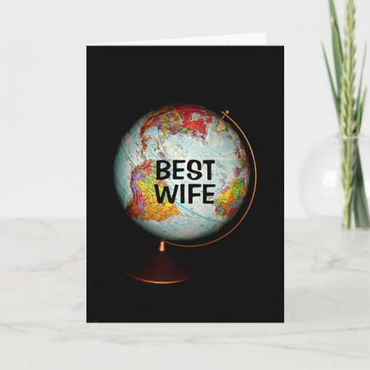 Fijne verjaardag voor de beste vrouw op aarde! kaart (Voorkant)