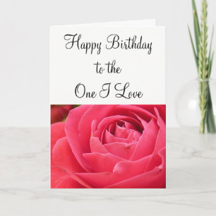Fijne verjaardag voor degene van wie ik hou van Ka Kaart