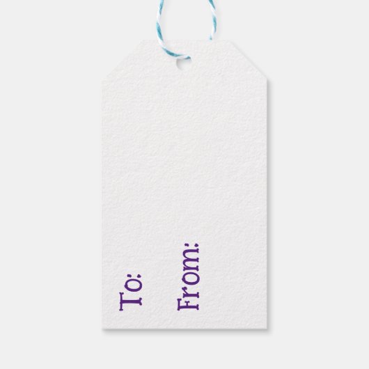 Fijne verjaardag voor jou cadeaulabel (Achterkant)