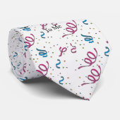 Fijne verjaardag voor mij stropdas (Opgerold)