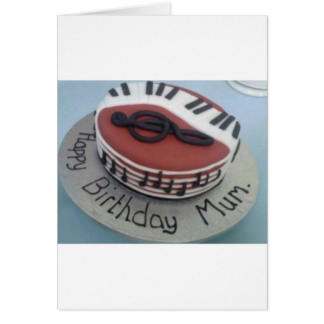 Fijne verjaardagstaart (Voorkant)