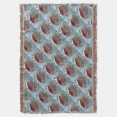 Fijne verjaardagstaart deken (Voorkant Verticaal)