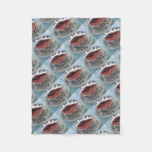 Fijne verjaardagstaart fleece deken