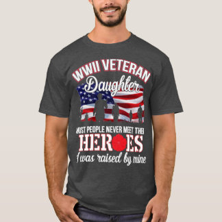Fijne Veterandag voor mij, je dochter2 T-shirt