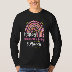 Fijne Vrouwendag 2022 Voor vrouwen: 8 maart 2022 R T-shirt