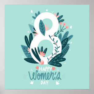 Fijne Vrouwendag Poster