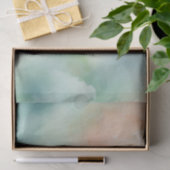 Fijne Waterverf achtergrond met pastelwas Tissuepapier (Geschenk)