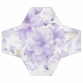 Fijne Waterverf Paarse Bloemen Voetbal (Enkel)