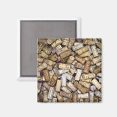 Fijne wijnkurken magneet (Voorkant / Achterkant)