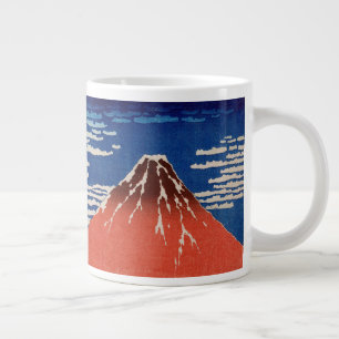 Fijne wind, heldere ochtend (rode Fuji) Extra Grote Beker