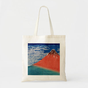 Fijne wind, heldere ochtend (rode Fuji) Tote Bag