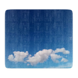 Fijne wolken snijplank